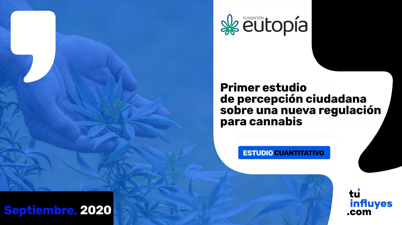 Primer estudio de percepción ciudadana sobre una nueva regulación para cannabis | Fundación Eutopía